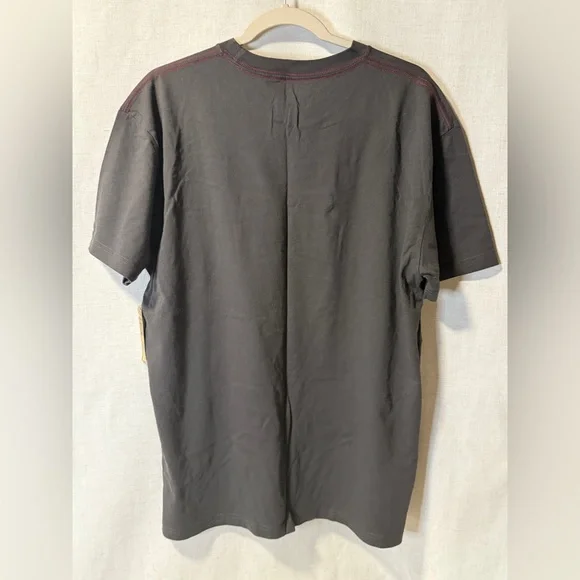 Hard Rock Cafe Men's Charcoal and Red Graphic Tee - Picture 3 of 4